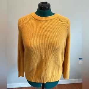 Yellow sweater